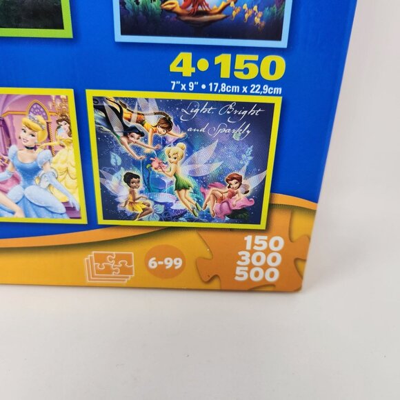 Mega Puzzles Disney 8 Puzzle Set With Toy Story, Pinocchio, Snow White, Little M - Picture 3 of 11